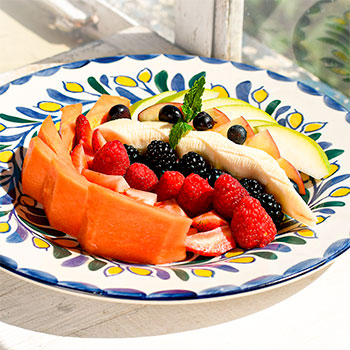Plato de frutas