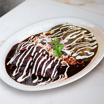 Chilaquiles rellenos