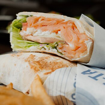 Gyro Salmón Ahumado